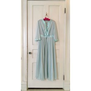 Vintage Blue Housecoat
